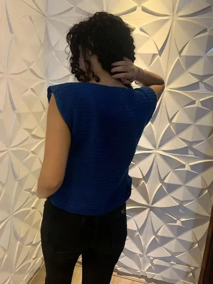 Colete De Crochê