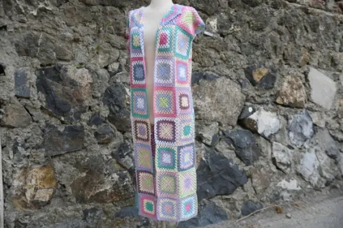 Colete De Crochê