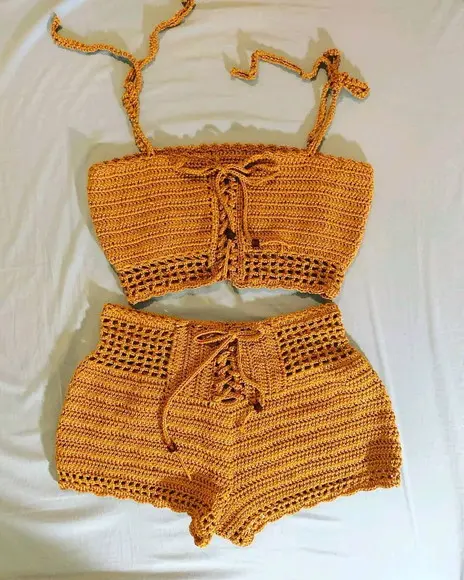 Conjunto de croche Mayara