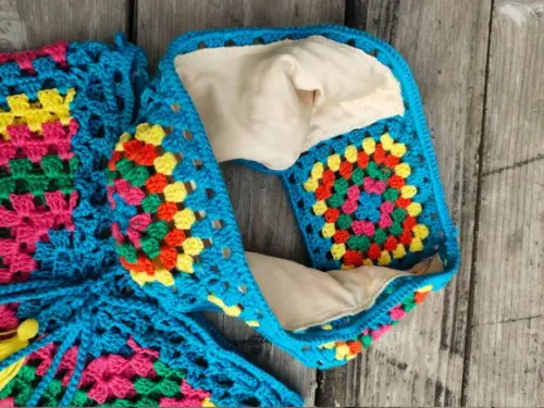 Conjunto moda praia em crochê