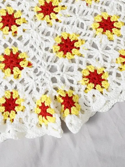 Conjunto praia em crochê