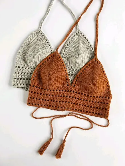 Cropped / Top em Crochê Julia