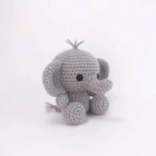 Elefante de Crochê Amigurumi