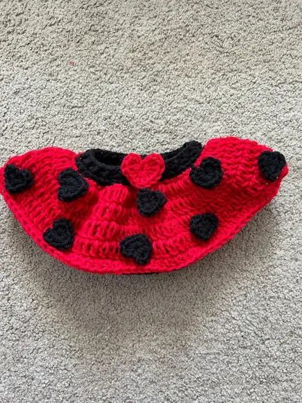 Fantasia Bug do Amor em Crochê