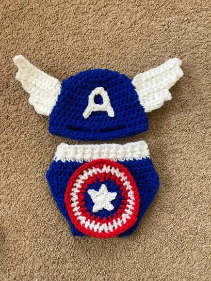 Fantasia Capitão América Bebe