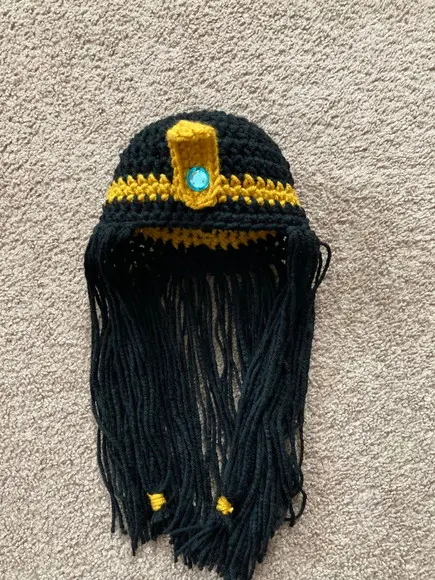 Fantasia Cleópatra em Crochê