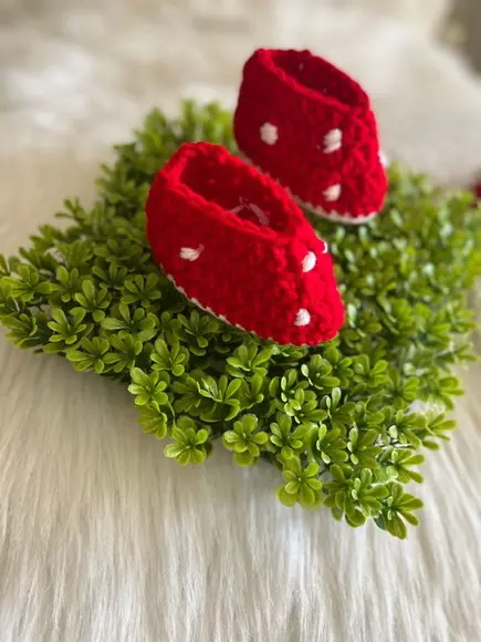 Fantasia Cogumelo Newborn Bebê