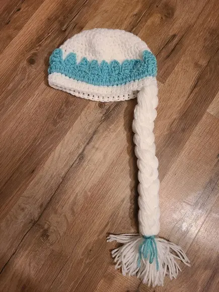 Fantasia Elsa Frozen em Crochê