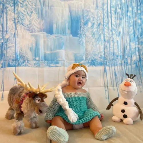 Fantasia Elsa Frozen Vestido Princesa