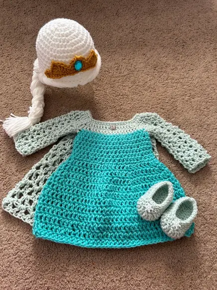 Fantasia Elsa Frozen Vestido Princesa