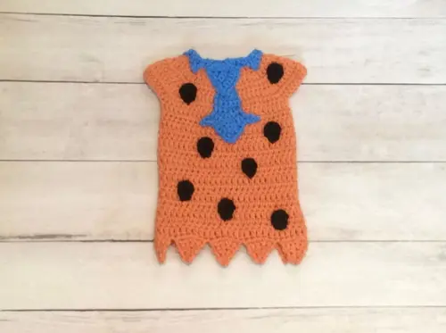 Fantasia Fred Flintstone Ensaio Fotográfico Newborn