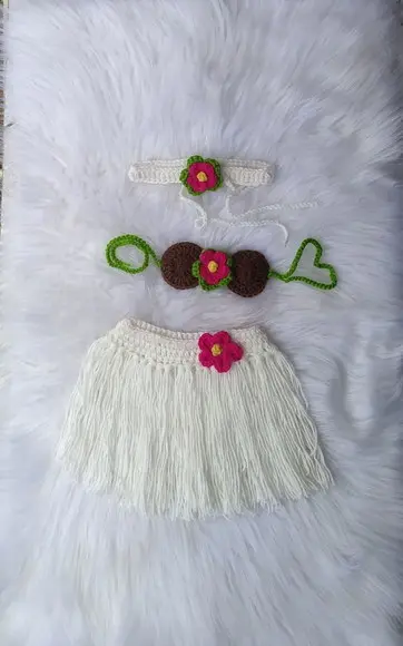 Fantasia Havaiana para Bebê