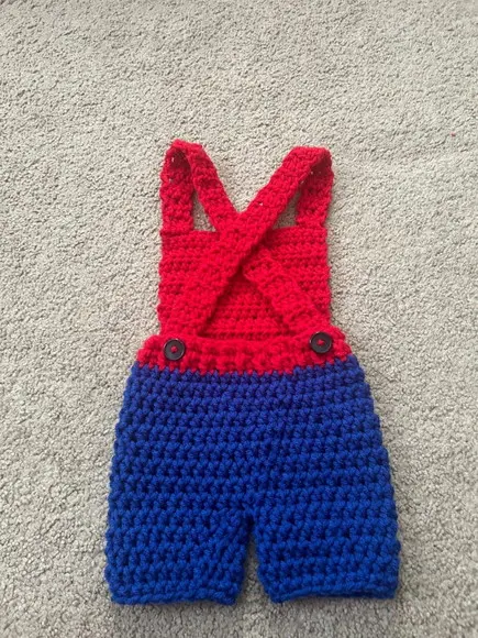 Fantasia Homem Aranha em Crochê