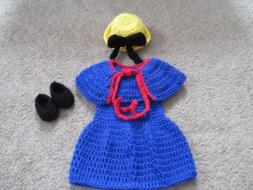 Fantasia Madeline em Crochê