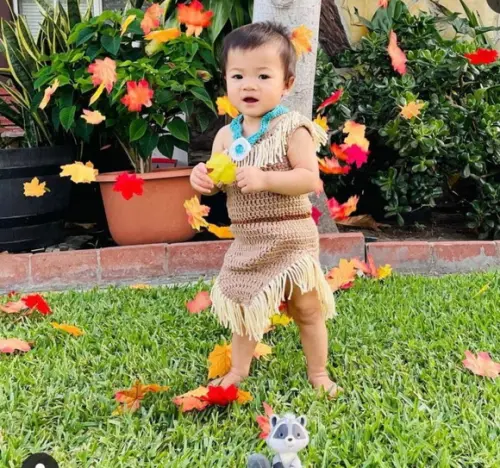 Fantasia Moana em Crochê Ensaios Fotográfico