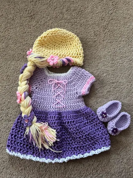 Fantasia Rapunzel Princesa