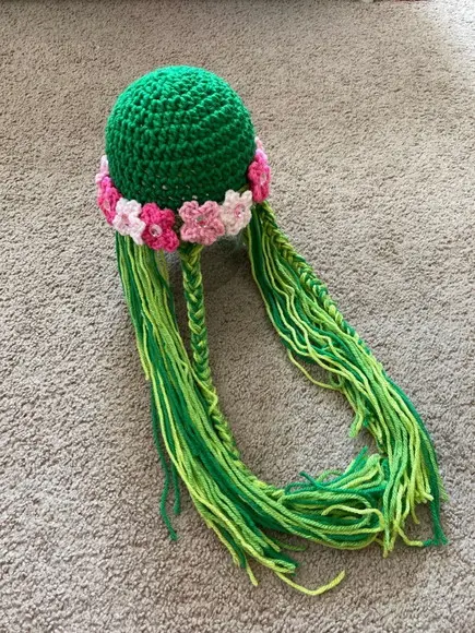 Fantasia Te Fiti Moana em Crochê