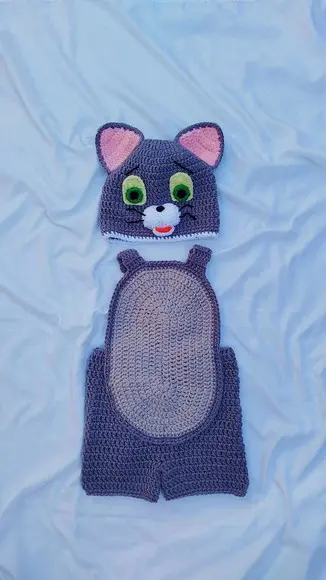 Fantasia Tom e Jerry em Crochê