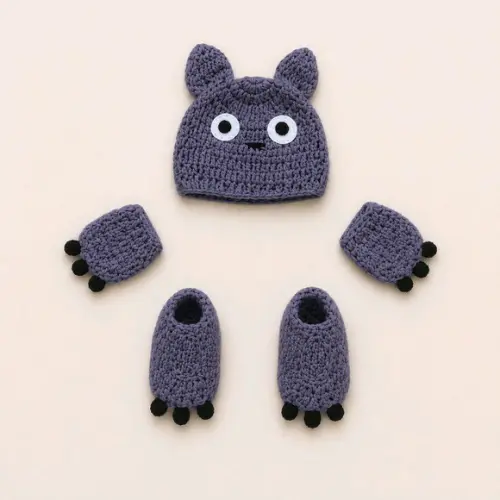 Fantasia Totoro de Crochê