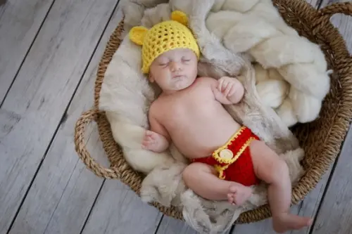 Fantasia Urso Pooh em Crochê