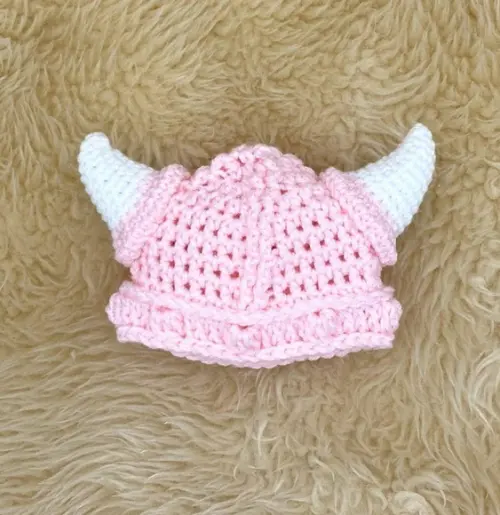 Fantasia Viking Menina em Crochê