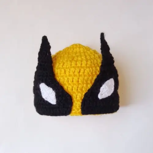 Fantasia Wolverine Marvel em Crochê