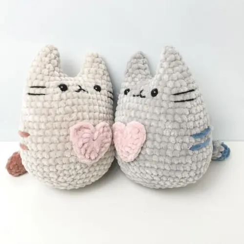 Gatinho de Crochê Amigurumi
