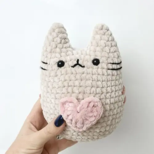 Gatinho de Crochê Amigurumi