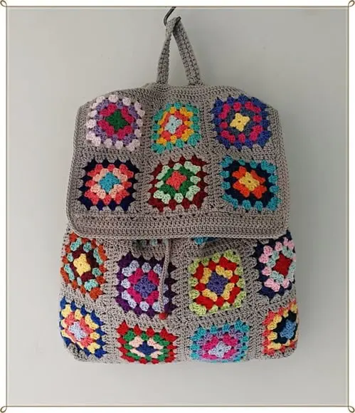 Mochila De Crochê