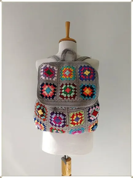 Mochila De Crochê