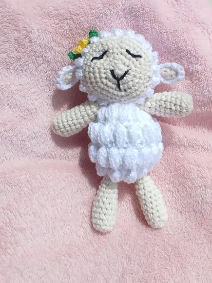 Ovelha em Crochê Amigurimi