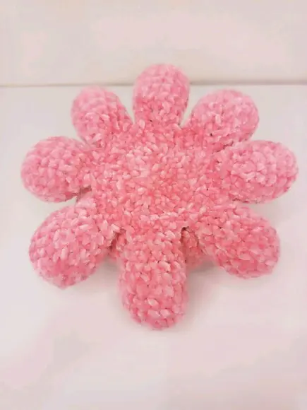 Polvo de crochê amigurumi
