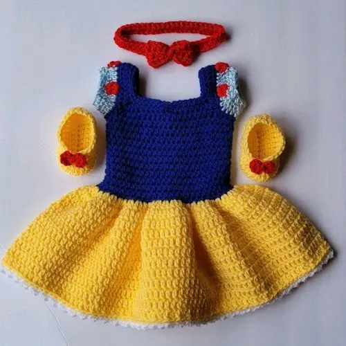 Princesa Branca de Neve Fantasia