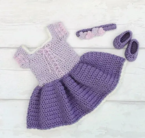 Rapunzel vestido princesa