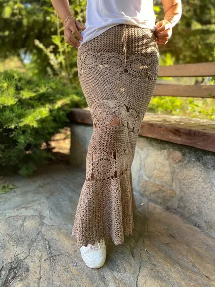 Saia de Crochê