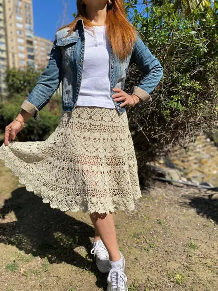 Saia de Crochê