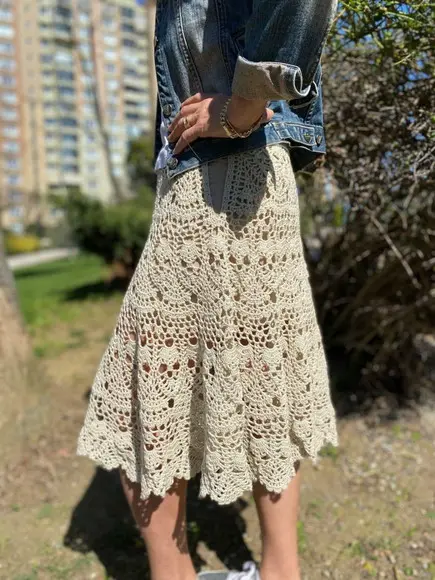 Saia de Crochê