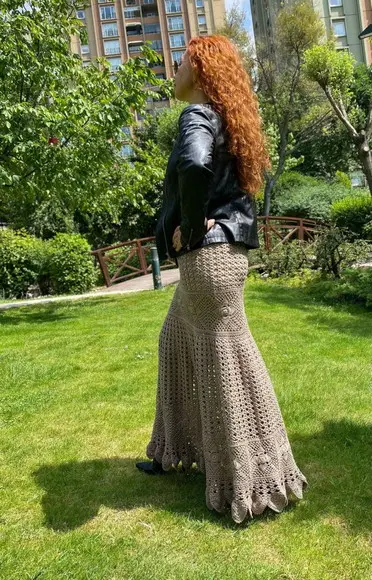 Saia de Crochê Zoe