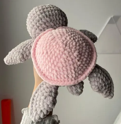 Tartaruga de Crochê Amigurumi