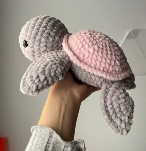 Tartaruga de Crochê Amigurumi