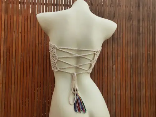 Top / cropped crochê