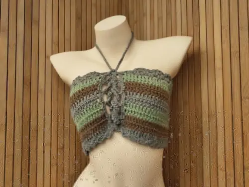 Top / cropped crochê