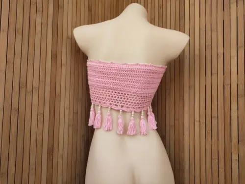 Top / cropped crochê