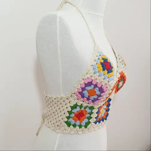 Top / cropped crochê