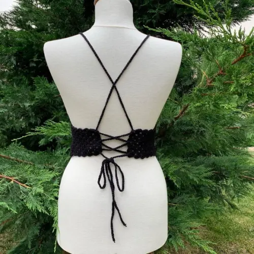 Top / cropped crochê