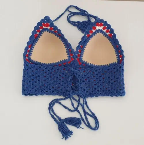 Top / cropped crochê