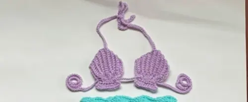 Top para Bebê de Crochê