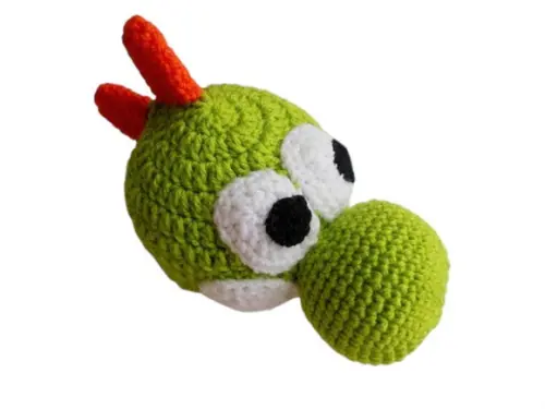 Touca do Yoshi em Crochê