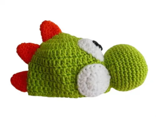 Touca do Yoshi em Crochê