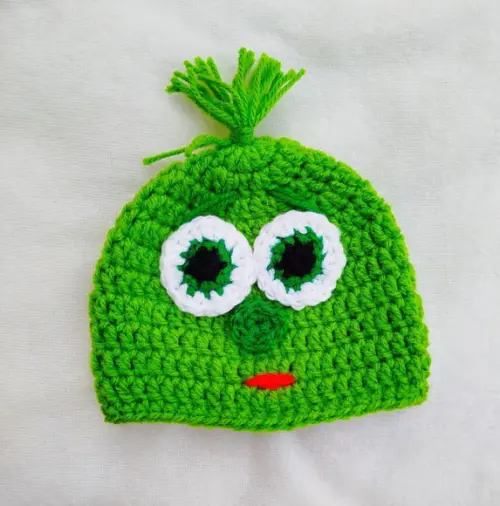Touca Grinch em Crochê